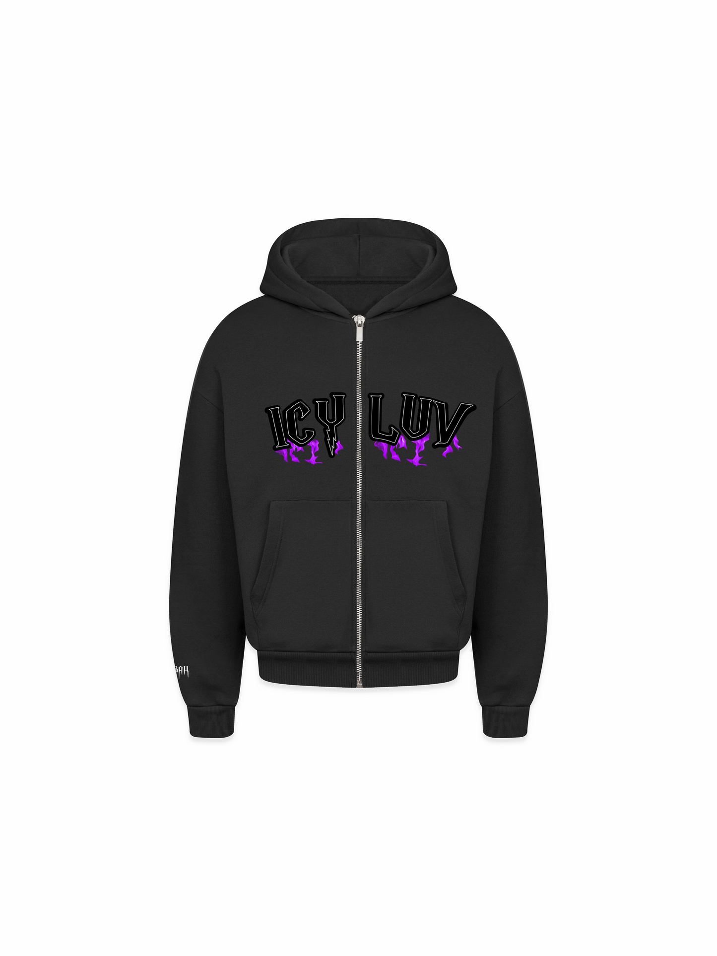 Icy Luv Zip Black