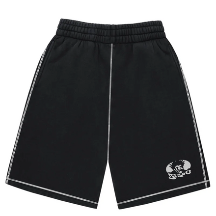 Black Stripes Shorts