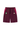 MOROCCO WINE RED SHORTS