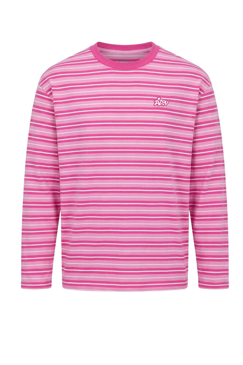 PINK STRIPED LONGSLEEVE