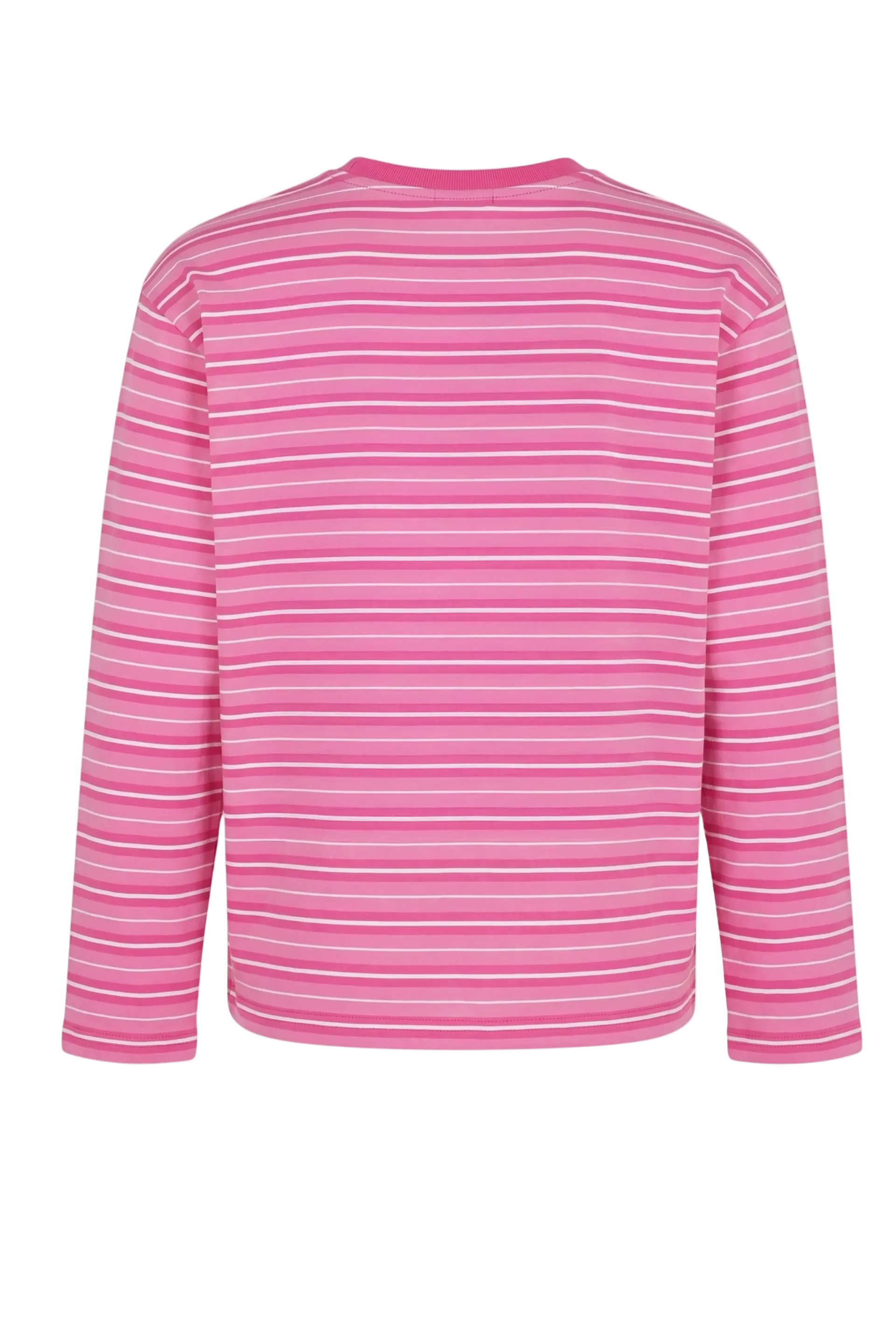 PINK STRIPED LONGSLEEVE