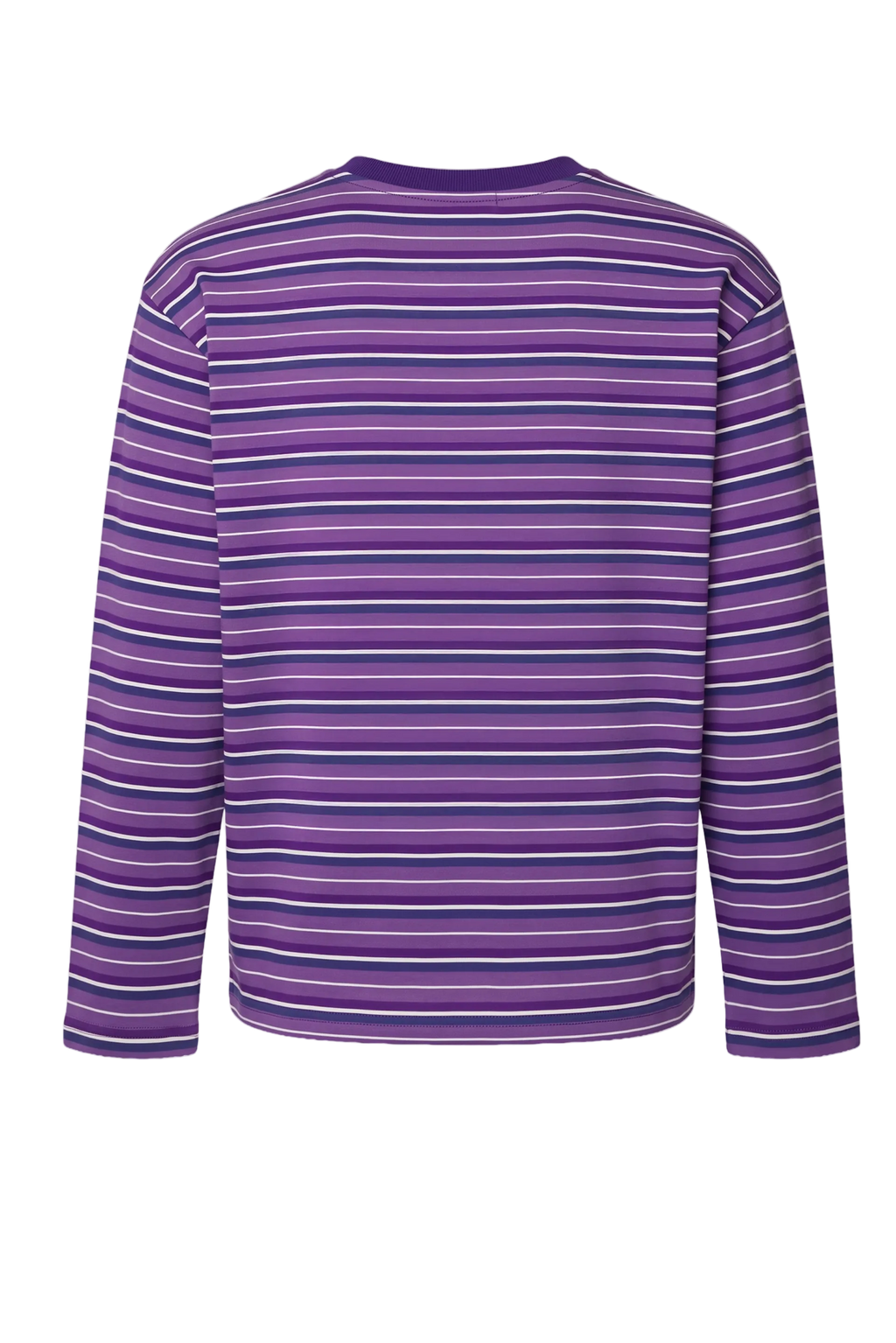 PURPLE STRIPED LONGSLEEVE