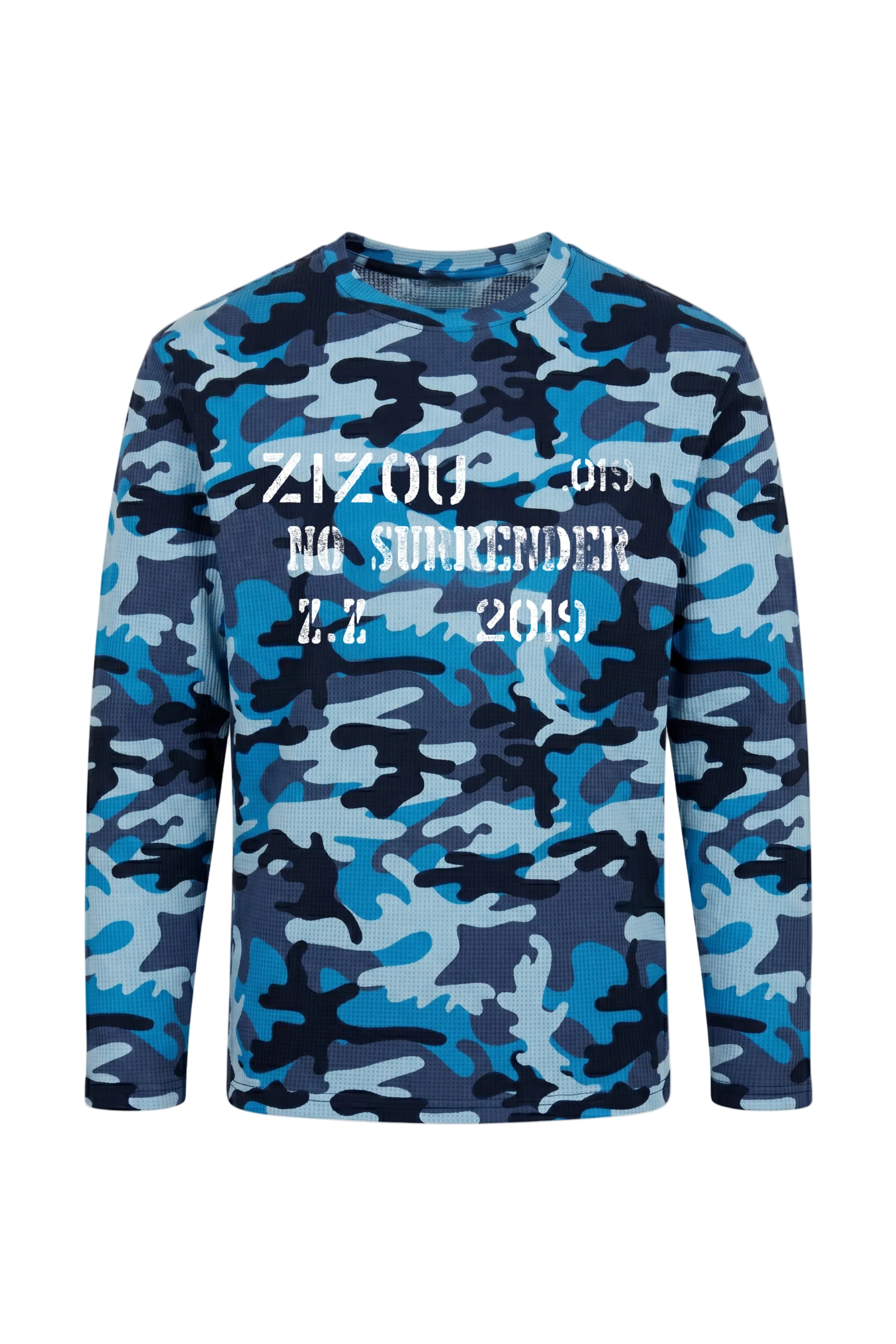 Blue Camouflage Longsleeve