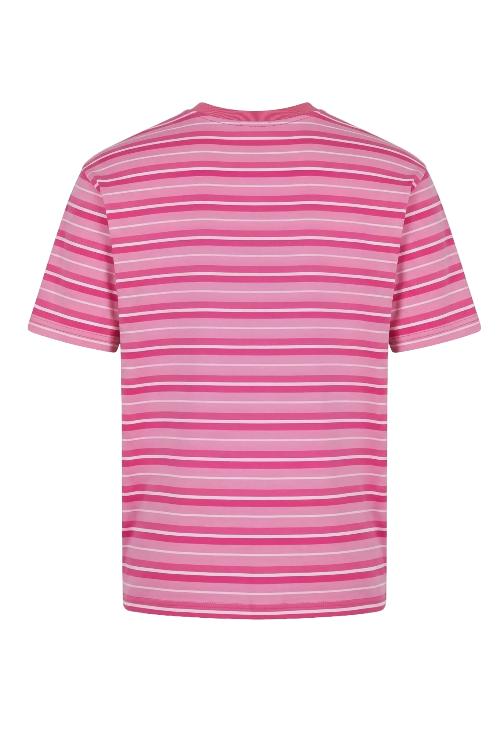 PINK STRIPED TEE