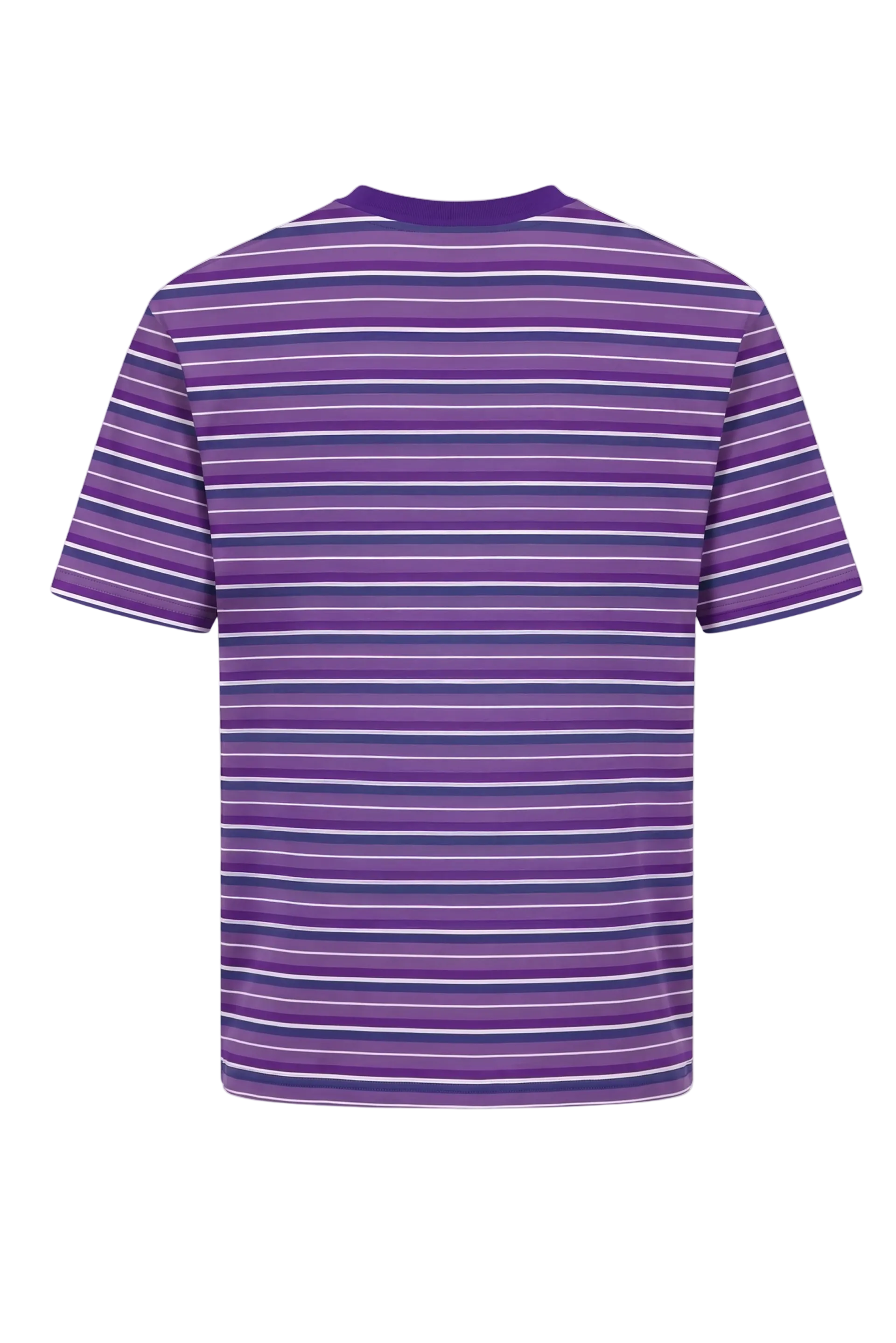 PURPLE STRIPED TEE