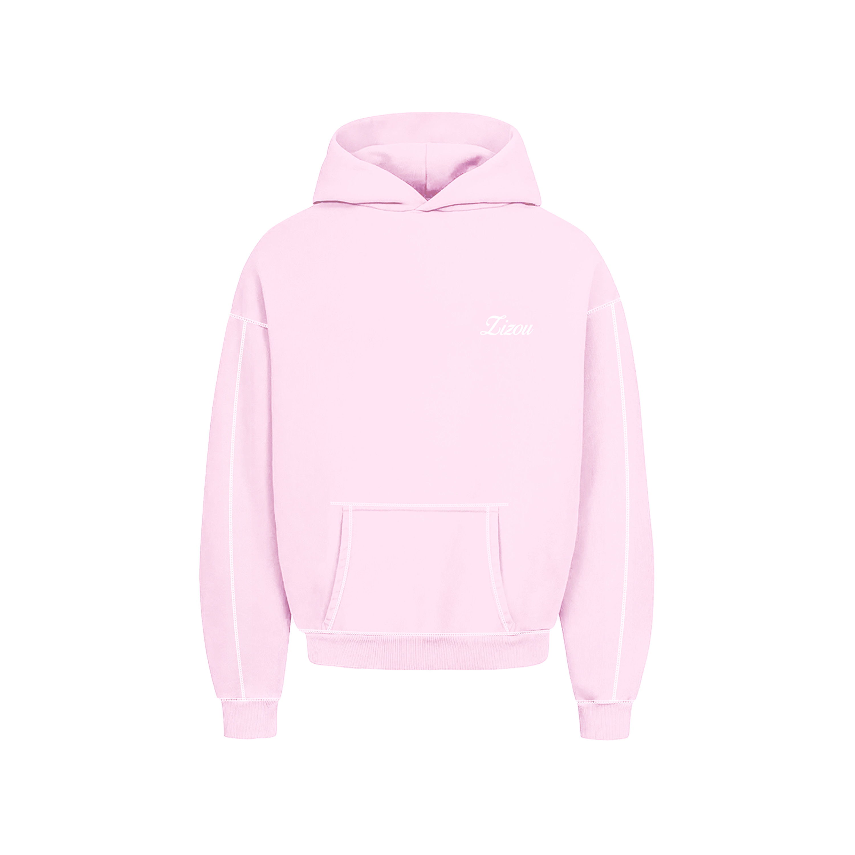 Pink Basic Hoodie